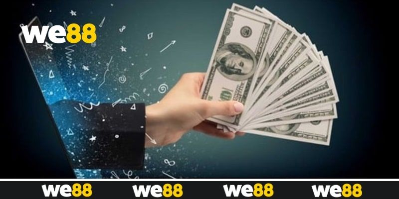 Quy trình rút tiền WE88 cực dễ dàng nhanh chóng